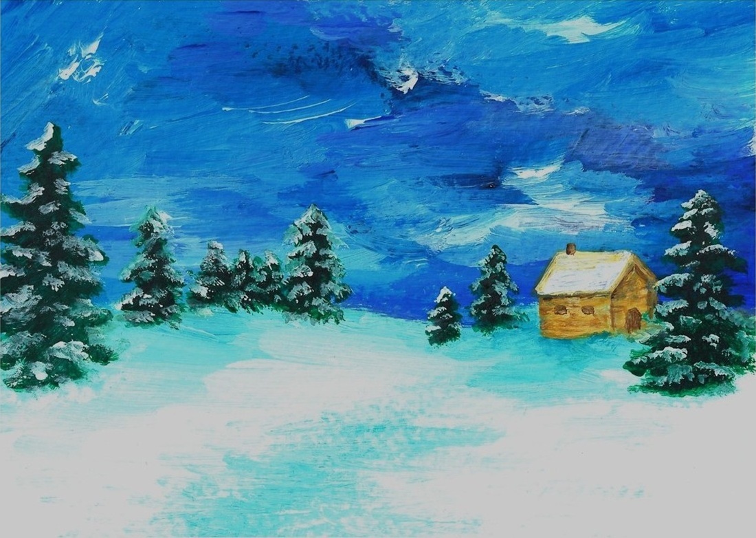 Blue Snow